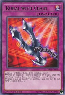 Kunai with Chain [MIL1-EN048] Rare | Exor Games Truro