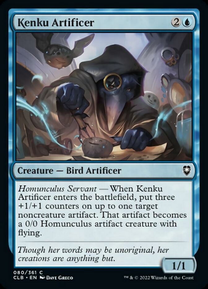 Kenku Artificer [Commander Legends: Battle for Baldur's Gate] | Exor Games Truro