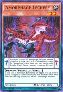 Amorphage Lechery [SHVI-EN025] Ultra Rare | Exor Games Truro