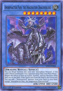 Amorphactor Pain, the Imagination Dracoverlord [SHVI-EN044] Super Rare | Exor Games Truro