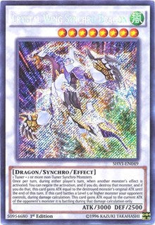 Crystal Wing Synchro Dragon [SHVI-EN049] Secret Rare | Exor Games Truro