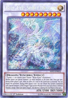 Blue-Eyes Spirit Dragon [SHVI-EN052] Secret Rare | Exor Games Truro