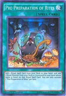 Pre-Preparation of Rites [SHVI-EN065] Super Rare | Exor Games Truro