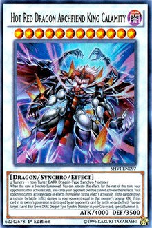 Hot Red Dragon Archfiend King Calamity [SHVI-EN097] Ultra Rare | Exor Games Truro