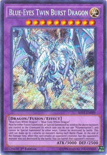 Blue-Eyes Twin Burst Dragon [SHVI-EN099] Secret Rare | Exor Games Truro