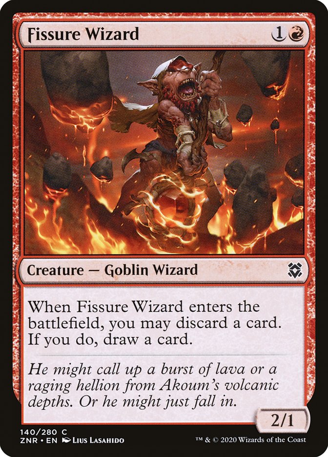 Fissure Wizard [Zendikar Rising] | Exor Games Truro