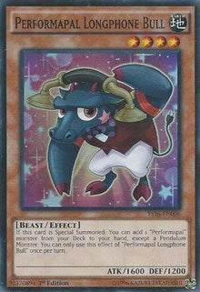 Performapal Longphone Bull [YS16-EN006] Super Rare | Exor Games Truro