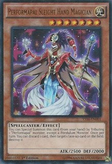 Performapal Sleight Hand Magician [YS16-EN001] Ultra Rare | Exor Games Truro