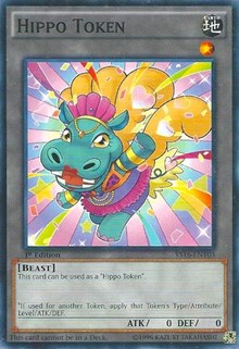 Hippo Token (Blue) [YS16-ENT03] Common | Exor Games Truro