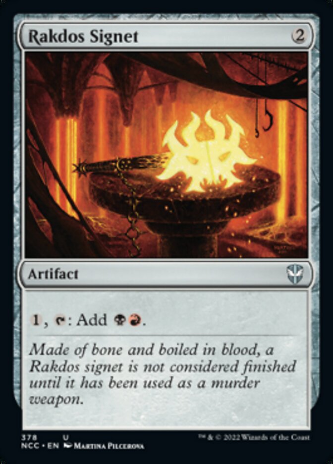 Rakdos Signet [Streets of New Capenna Commander] | Exor Games Truro
