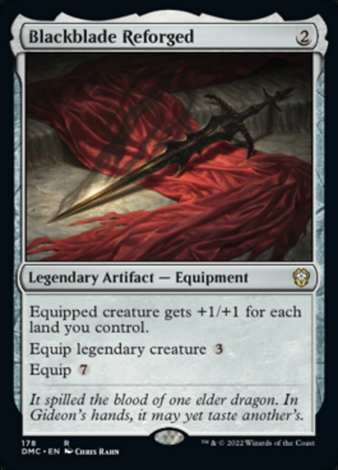 Blackblade Reforged [Dominaria United Commander] | Exor Games Truro