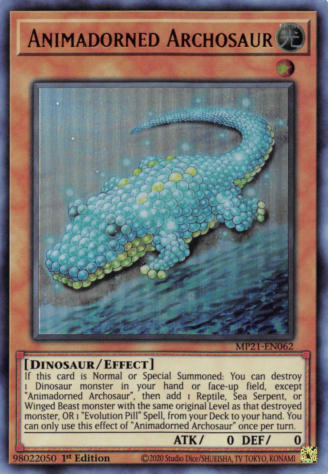 Animadorned Archosaur [MP21-EN062] Ultra Rare | Exor Games Truro