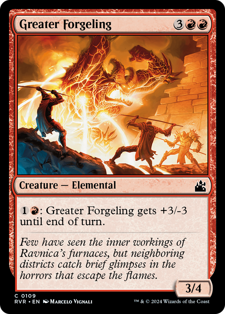 Greater Forgeling [Ravnica Remastered] | Exor Games Truro