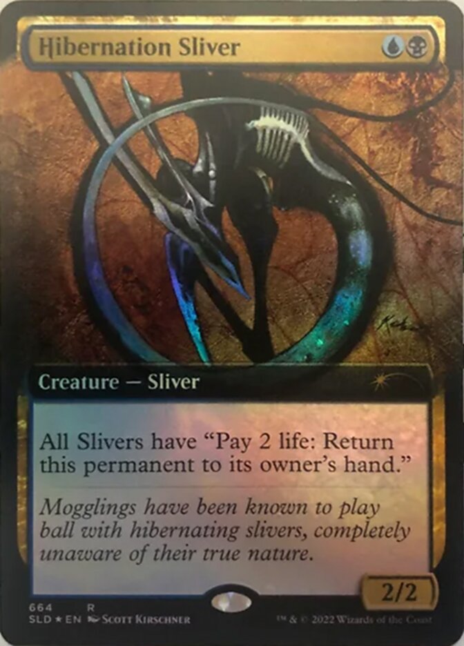 Hibernation Sliver (Extended Art) [Secret Lair Drop Promos] | Exor Games Truro