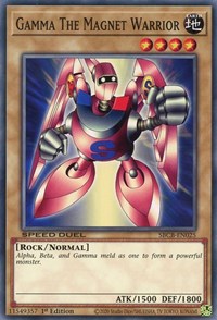 Gamma The Magnet Warrior [SBCB-EN025] Common | Exor Games Truro