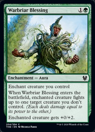 Warbriar Blessing [Theros Beyond Death] | Exor Games Truro