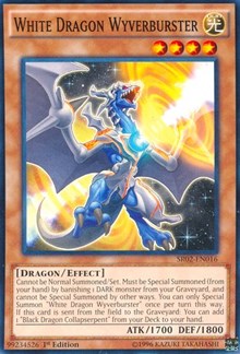 White Dragon Wyverburster [SR02-EN016] Common | Exor Games Truro