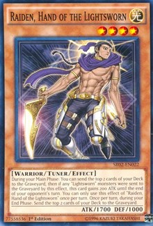 Raiden, Hand of the Lightsworn [SR02-EN022] Common | Exor Games Truro