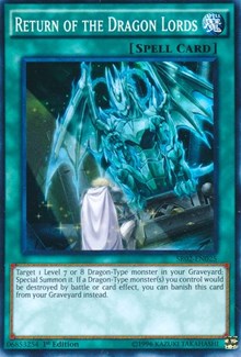 Return of the Dragon Lords [SR02-EN025] Super Rare | Exor Games Truro