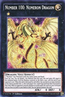 Number 100: Numeron Dragon [DRL3-EN021] Secret Rare | Exor Games Truro