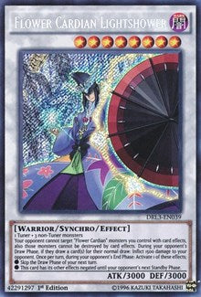 Flower Cardian Lightshower [DRL3-EN039] Secret Rare | Exor Games Truro