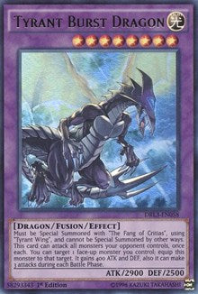 Tyrant Burst Dragon [DRL3-EN058] Ultra Rare | Exor Games Truro