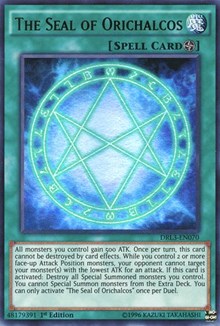The Seal of Orichalcos [DRL3-EN070] Ultra Rare | Exor Games Truro