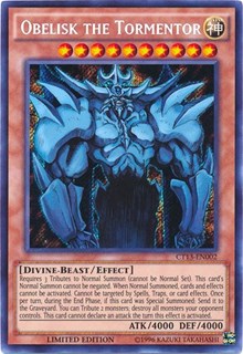 Obelisk the Tormentor [CT13-EN002] Secret Rare | Exor Games Truro