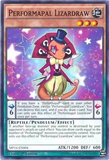 Performapal Lizardraw [MP16-EN004] Common | Exor Games Truro