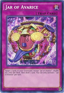 Jar of Avarice [MP16-EN033] Secret Rare | Exor Games Truro