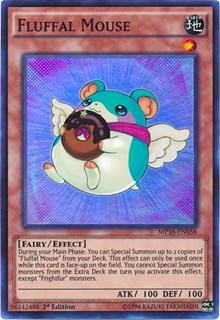 Fluffal Mouse [MP16-EN056] Super Rare | Exor Games Truro