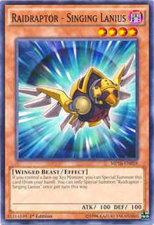Raidraptor - Singing Lanius [MP16-EN059] Common | Exor Games Truro