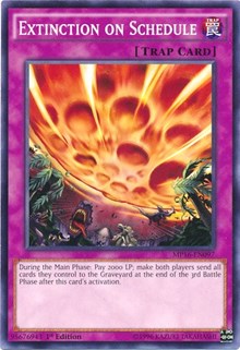 Extinction on Schedule [MP16-EN097] Common | Exor Games Truro