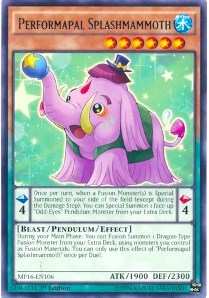 Performapal Splashmammoth [MP16-EN106] Rare | Exor Games Truro