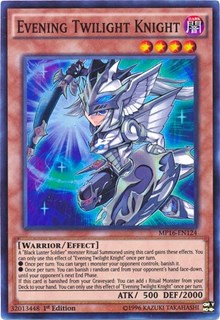 Evening Twilight Knight [MP16-EN124] Super Rare | Exor Games Truro