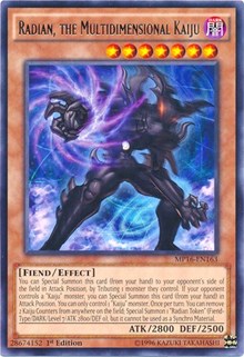 Radian, the Multidimensional Kaiju [MP16-EN163] Rare | Exor Games Truro