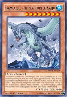 Gameciel, the Sea Turtle Kaiju [MP16-EN164] Rare | Exor Games Truro