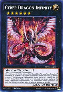 Cyber Dragon Infinity [MP16-EN237] Secret Rare | Exor Games Truro