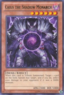 Caius the Shadow Monarch (Green) [DL15-EN006] Rare | Exor Games Truro