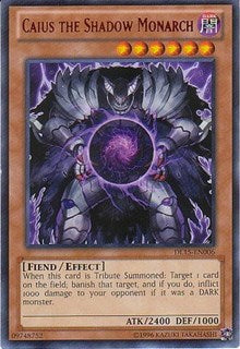 Caius the Shadow Monarch (Red) [DL15-EN006] Rare | Exor Games Truro