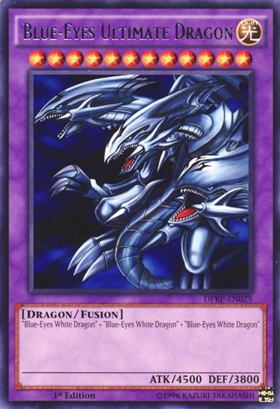 Blue-Eyes Ultimate Dragon [DPRP-EN025] Rare | Exor Games Truro