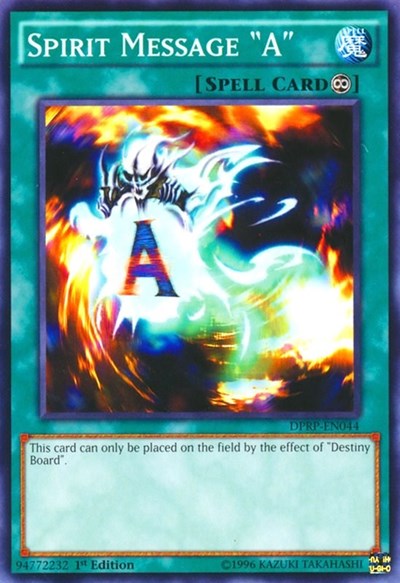Spirit Message "A" [DPRP-EN044] Common | Exor Games Truro