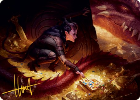 Hoard Robber Art Card (Gold-Stamped Signature) [Dungeons & Dragons: Adventures in the Forgotten Realms Art Series] | Exor Games Truro