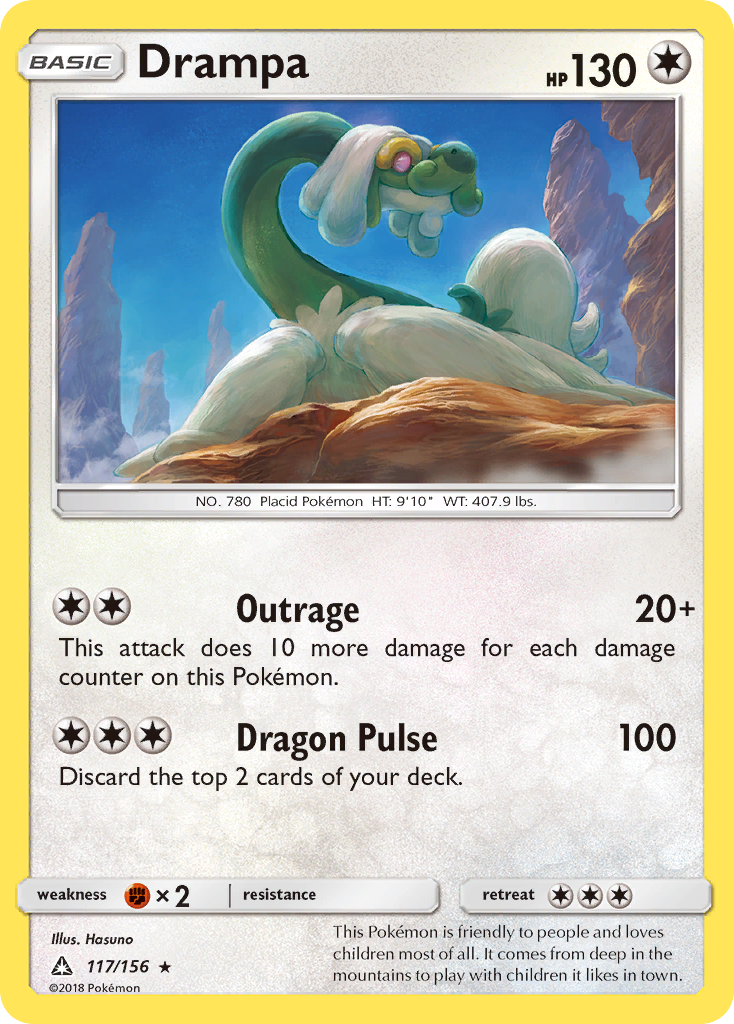 Drampa (117/156) [Sun & Moon: Ultra Prism] | Exor Games Truro