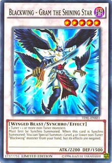 Blackwing - Gram the Shining Star [TDIL-ENSE1] Super Rare | Exor Games Truro