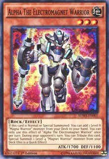 Alpha The Electromagnet Warrior [SDMY-EN001] Super Rare | Exor Games Truro