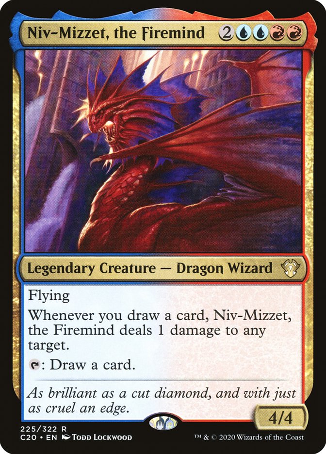 Niv-Mizzet, the Firemind [Commander 2020] | Exor Games Truro