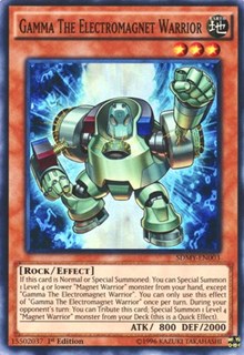 Gamma The Electromagnet Warrior [SDMY-EN003] Super Rare | Exor Games Truro