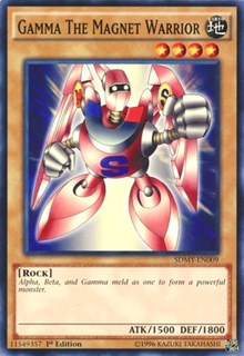 Gamma The Magnet Warrior [SDMY-EN009] Common | Exor Games Truro