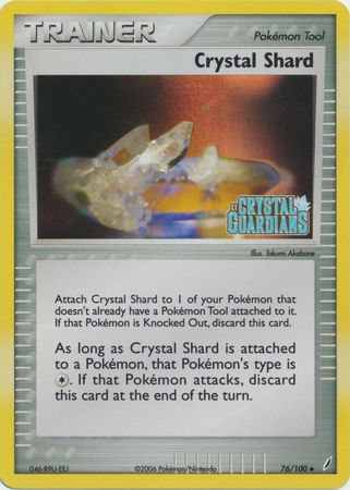 Crystal Shard (76/100) (Stamped) [EX: Crystal Guardians] | Exor Games Truro